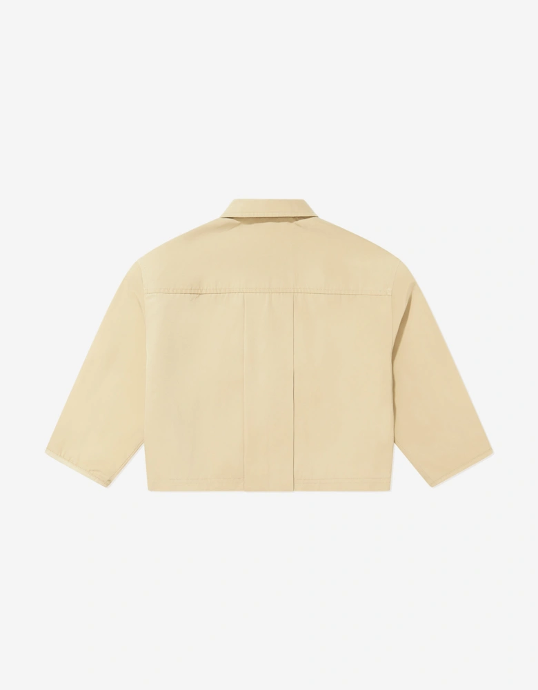 Boys Workwear Jacket in Beige