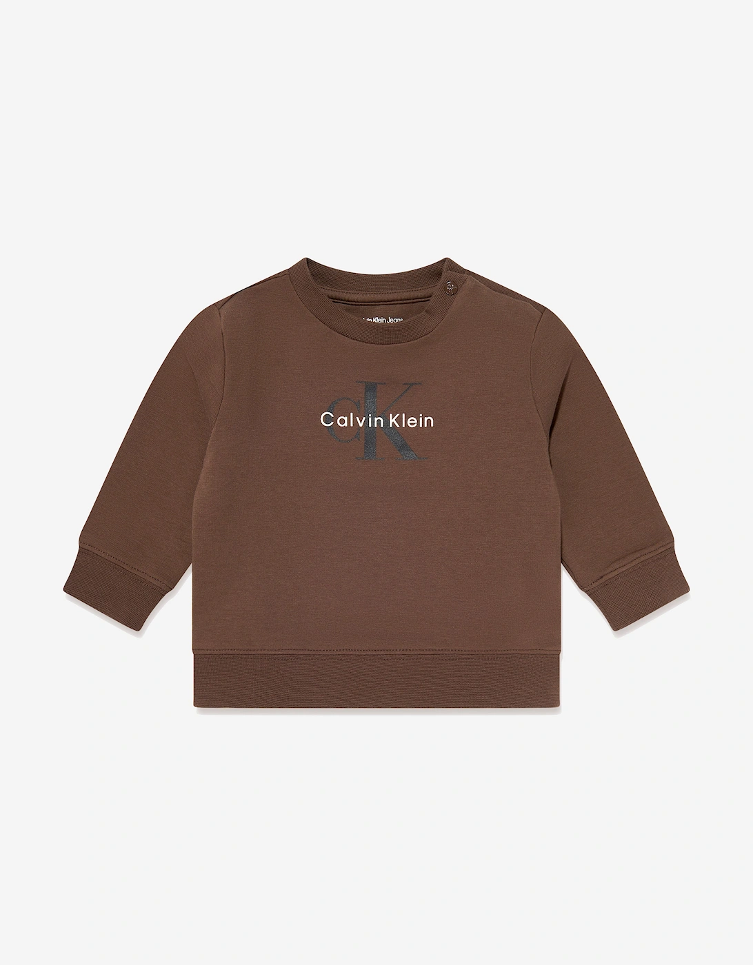 Baby Monogram Tracksuit Gift Set in Brown