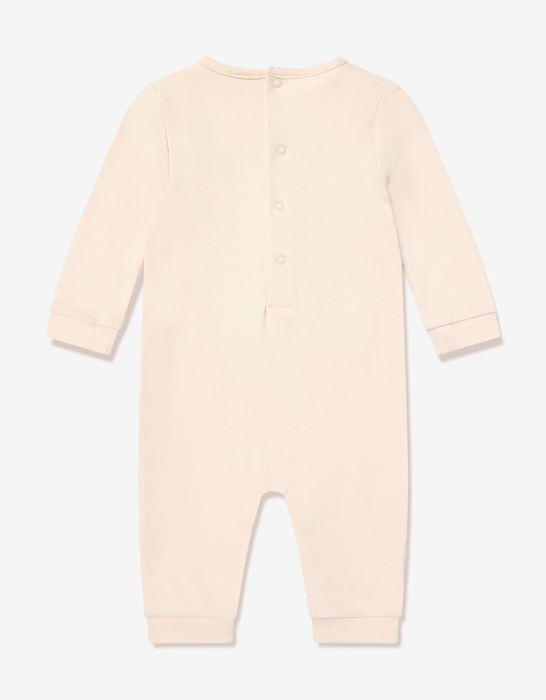 Baby Teddy Bear Romper in Beige
