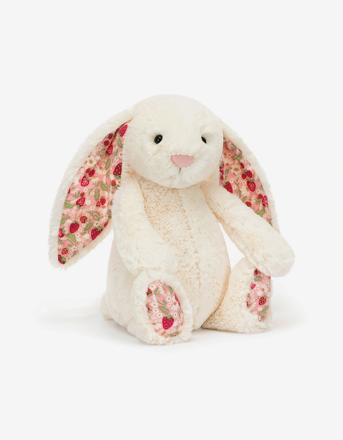 Jellycat Blossom Bunny 'Berry' in Ivory (31cm)