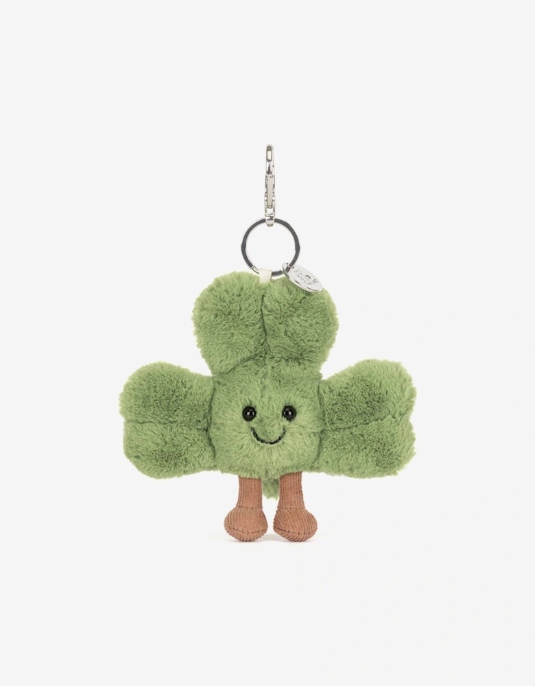 Amuseables Siofra Shamrock Bag Charm in Green (16cm)