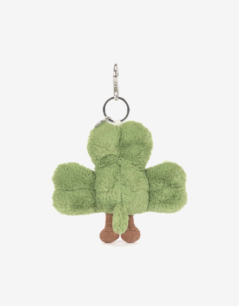 Amuseables Siofra Shamrock Bag Charm in Green (16cm)