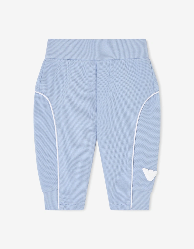 Baby Boys Eagle Logo Joggers in Blue