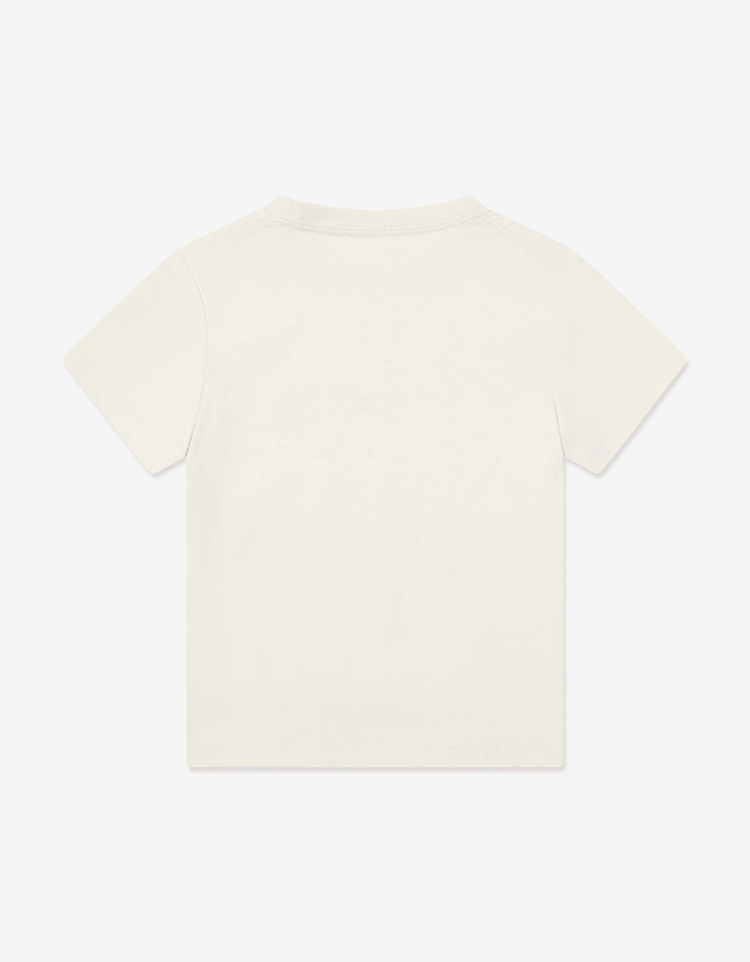 Girls CK Monogram T-Shirt in Ivory