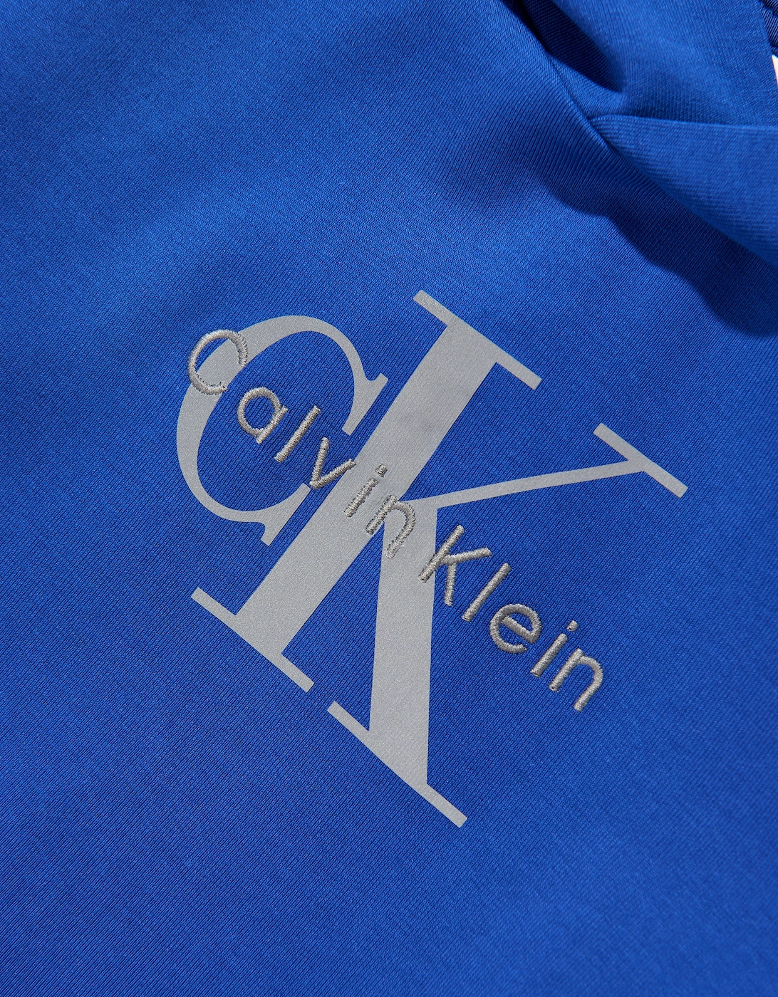 Boys Light Monologo Hoodie in Blue