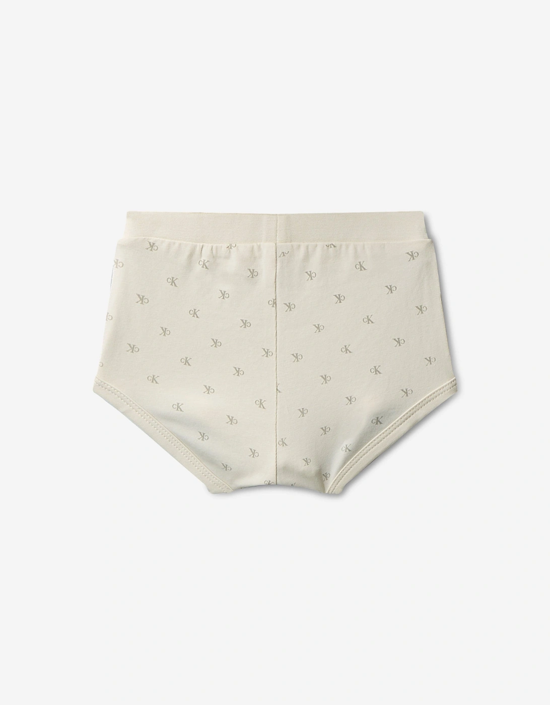 Baby Girls CK AOP Dress in Ivory