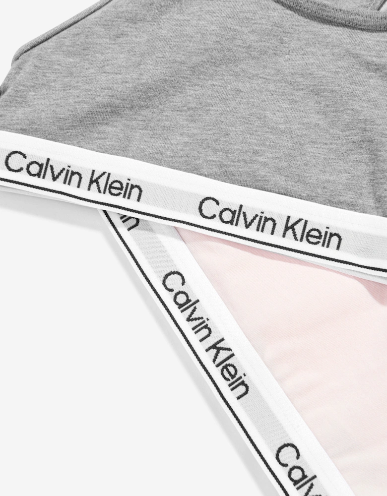 Girls 2 Pack Bralette Set in Multicolour