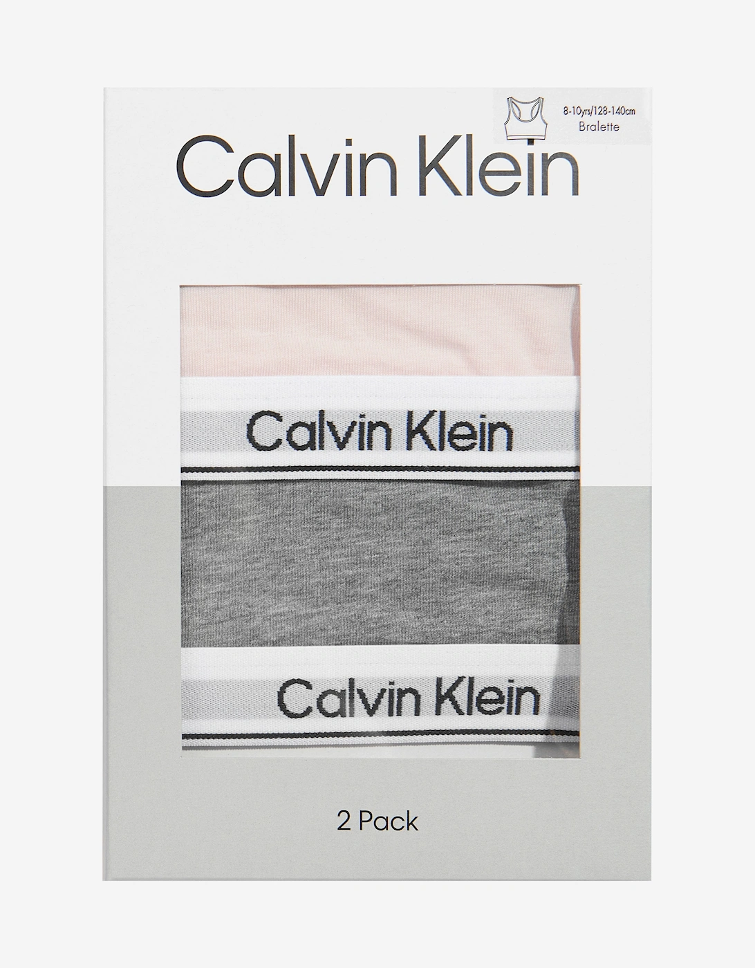 Girls 2 Pack Bralette Set in Multicolour