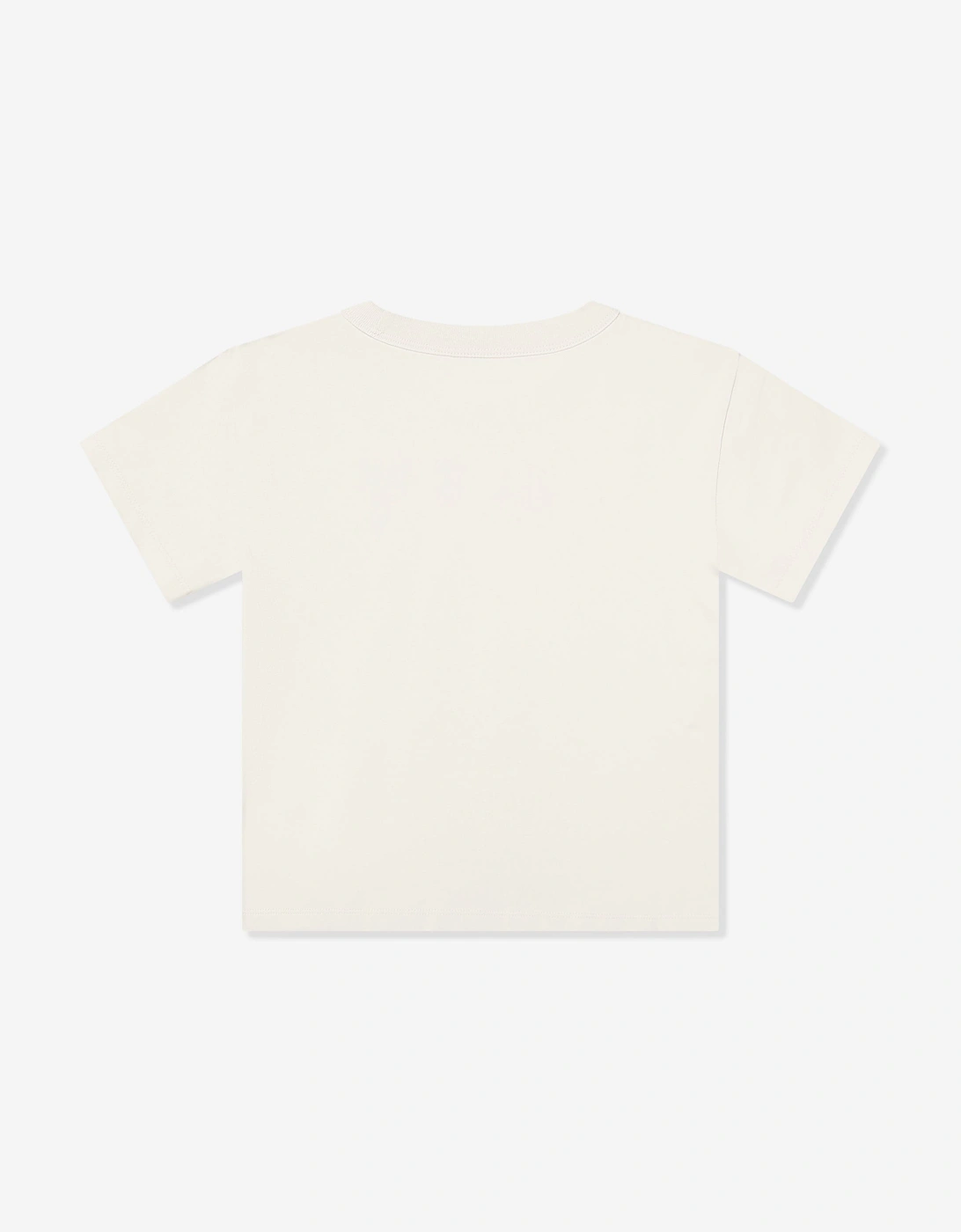 Boys Light Monologo T-Shirt in Ivory