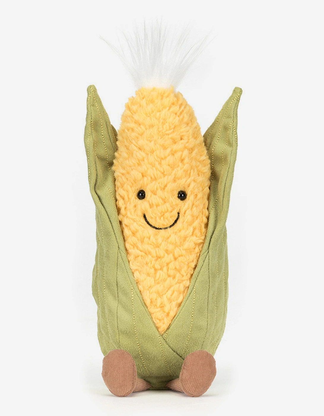Jellycat Unisex Yellow Amuseables Sweetcorn In (27Cm) - Size: One Size, Kids