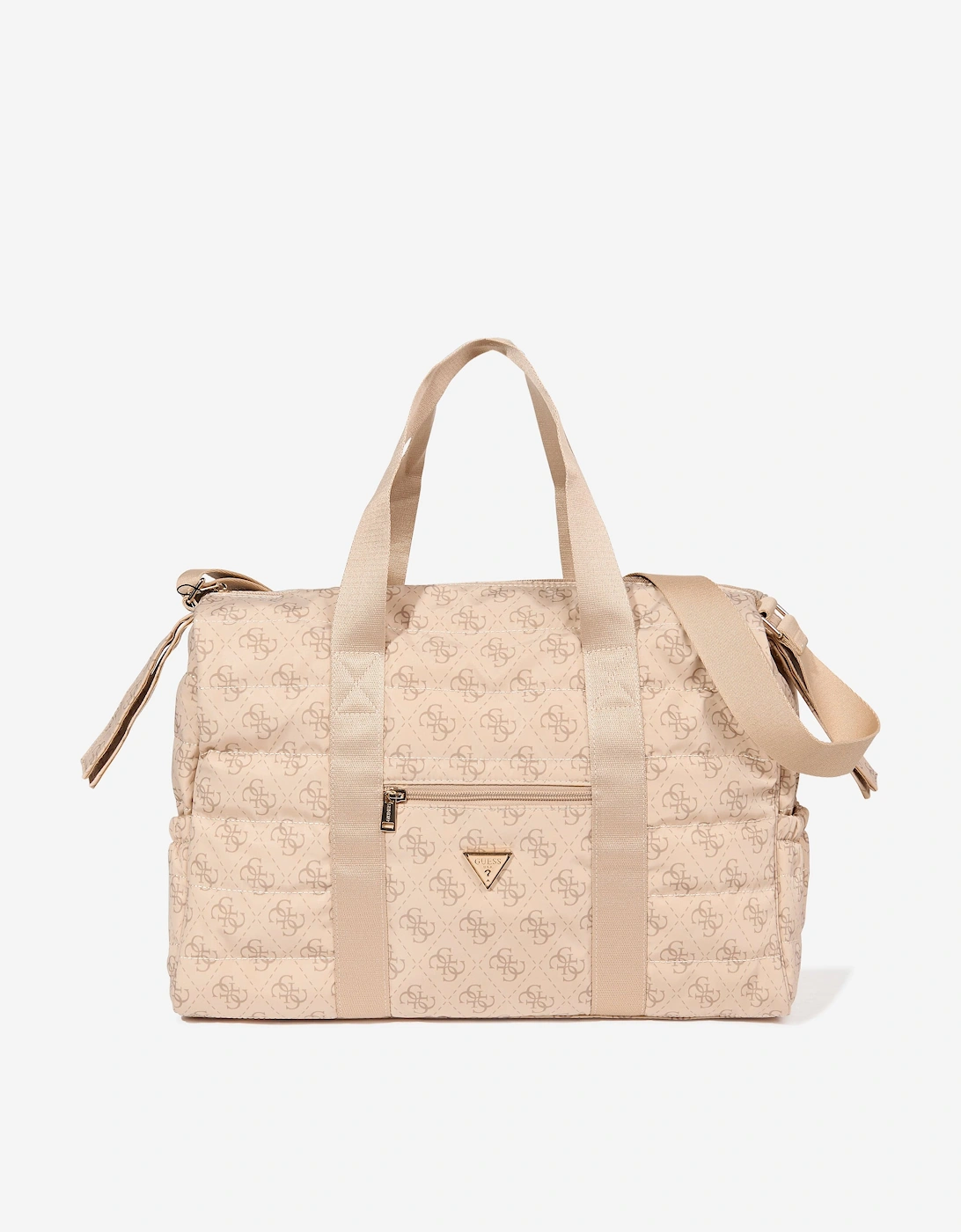 Baby Changing Bag with Padded Towel in Beige (45cm), 8 of 7