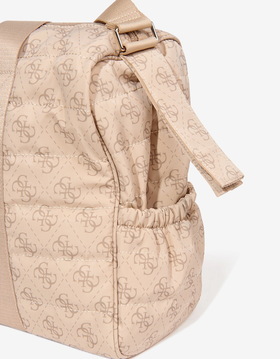 Baby Changing Bag with Padded Towel in Beige (45cm)