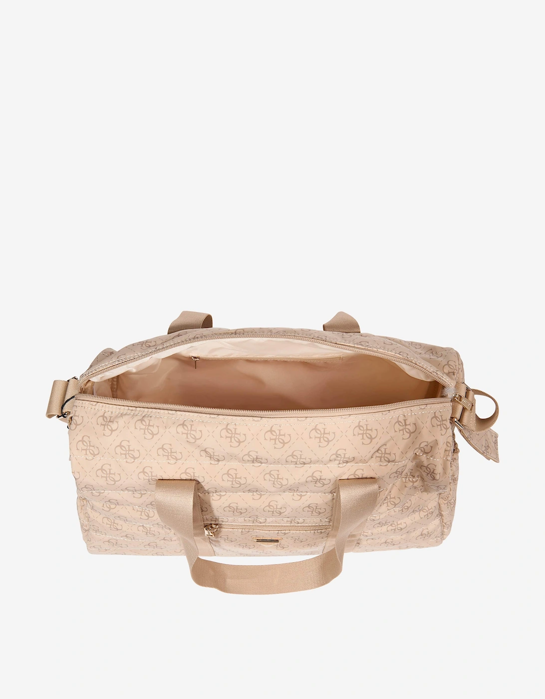 Baby Changing Bag with Padded Towel in Beige (45cm)
