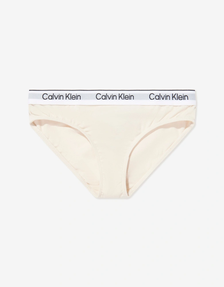 Girls 2 Pack Bikini Knickers Set in Multicolour