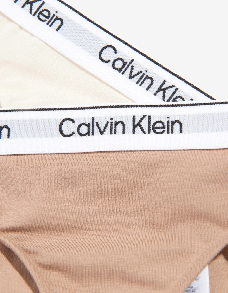 Girls 2 Pack Bikini Knickers Set in Multicolour