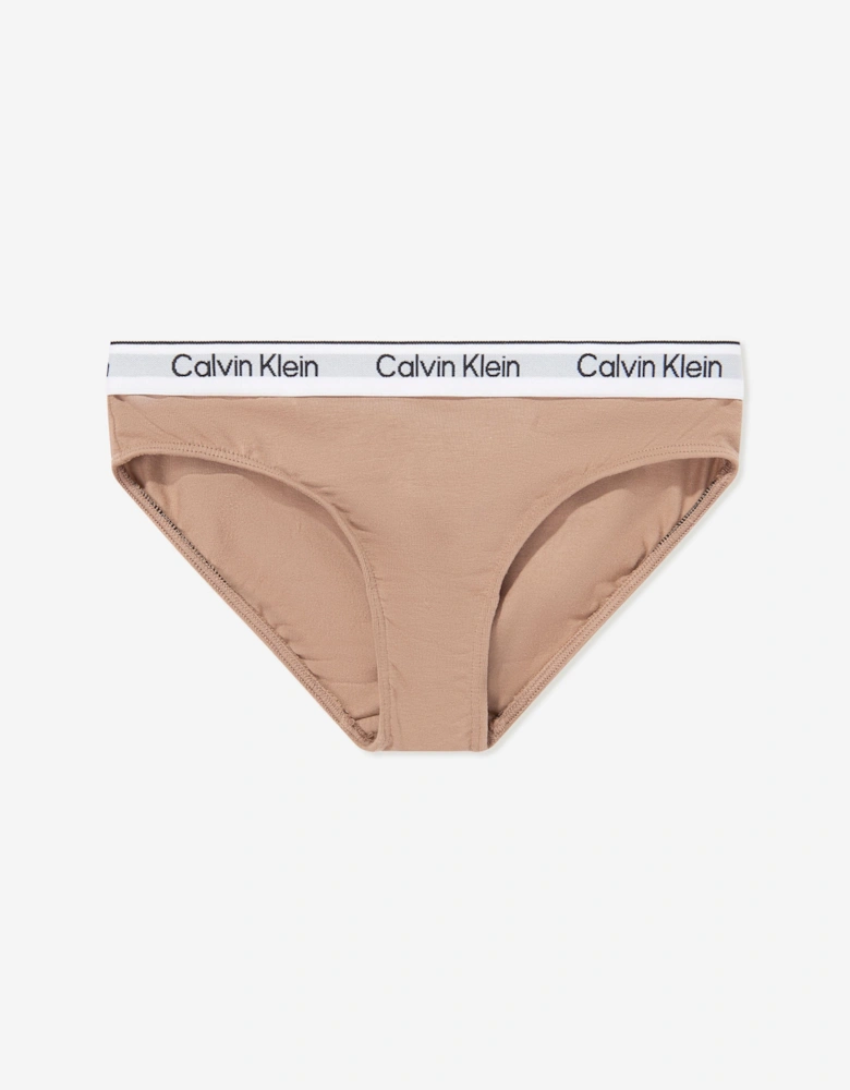 Girls 2 Pack Bikini Knickers Set in Multicolour