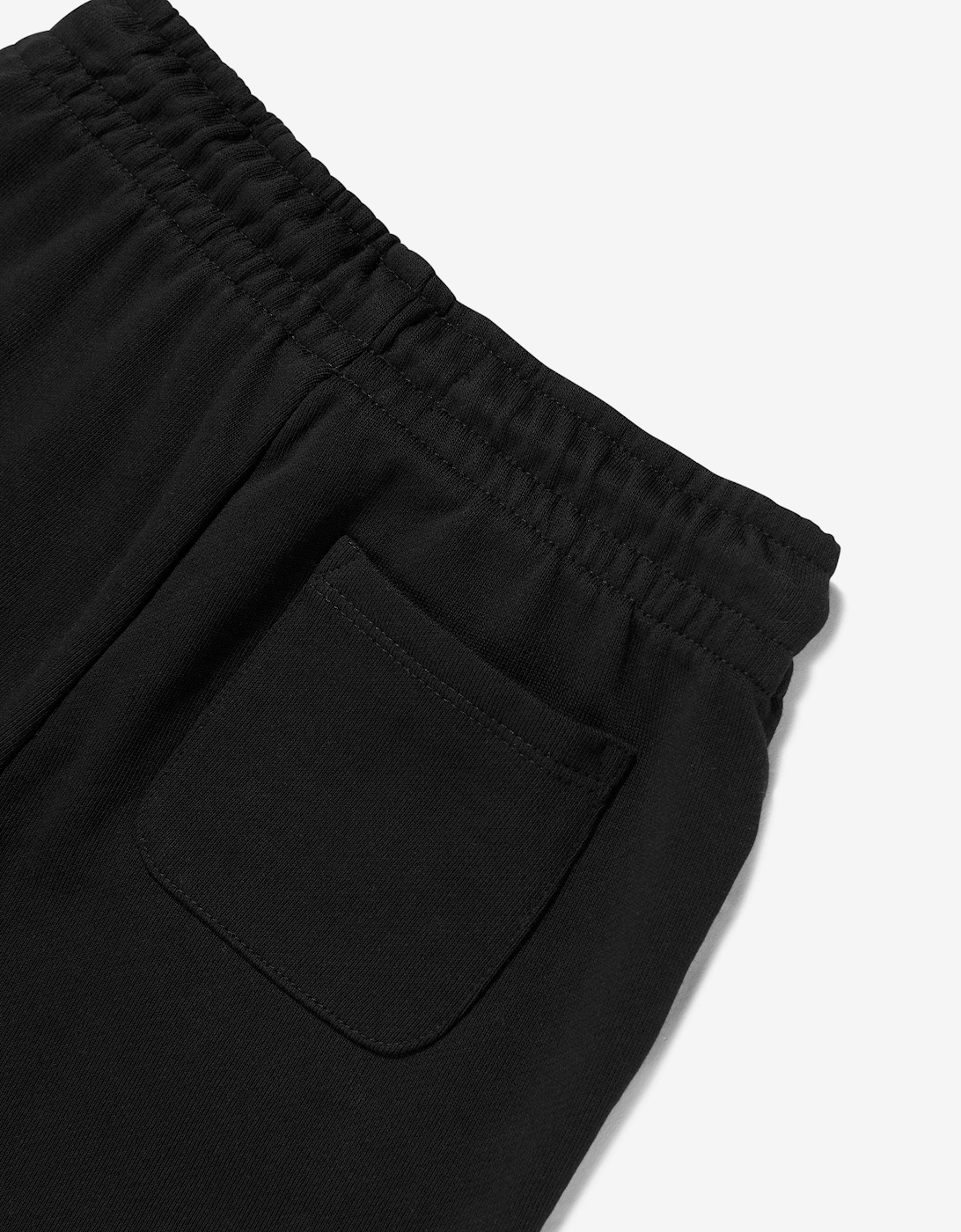 Kids Monogram Relaxed Shorts in Black