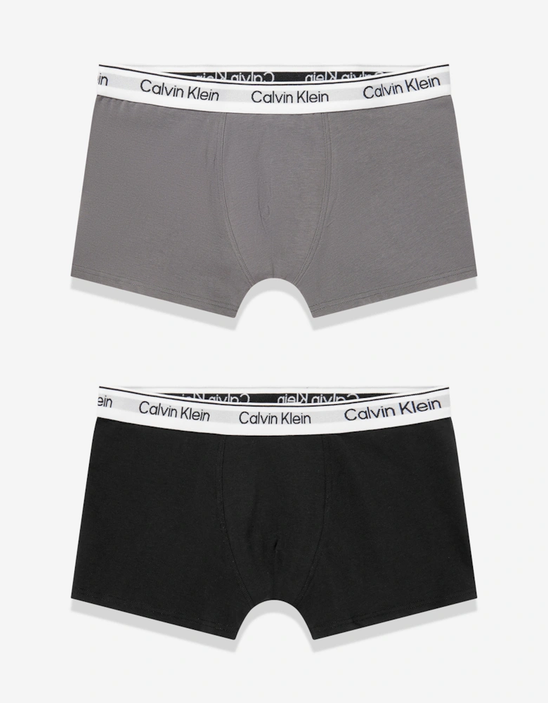 Boys 2 Pack Boxer Shorts Set in Multicolour