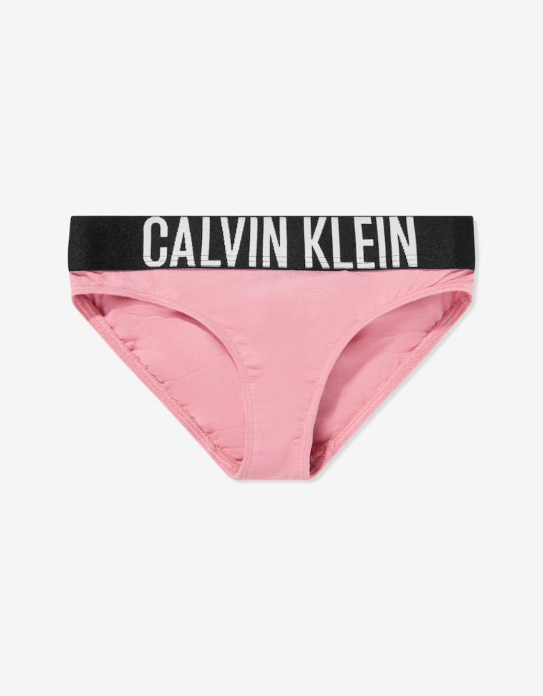 Girls 2 Pack Bikini Knickers Set in Pink