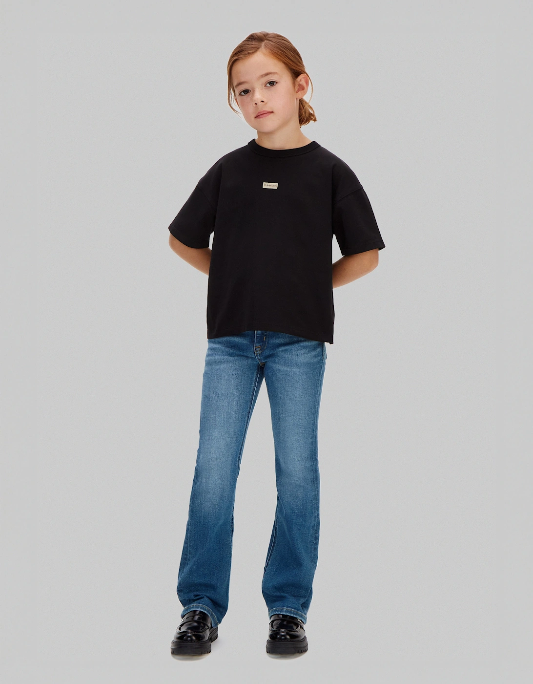 Girls Mr Flare Essential Jeans in Blue