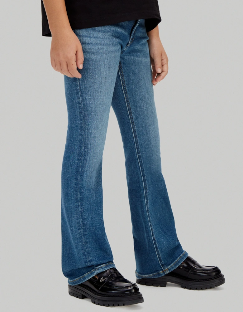 Girls Mr Flare Essential Jeans in Blue