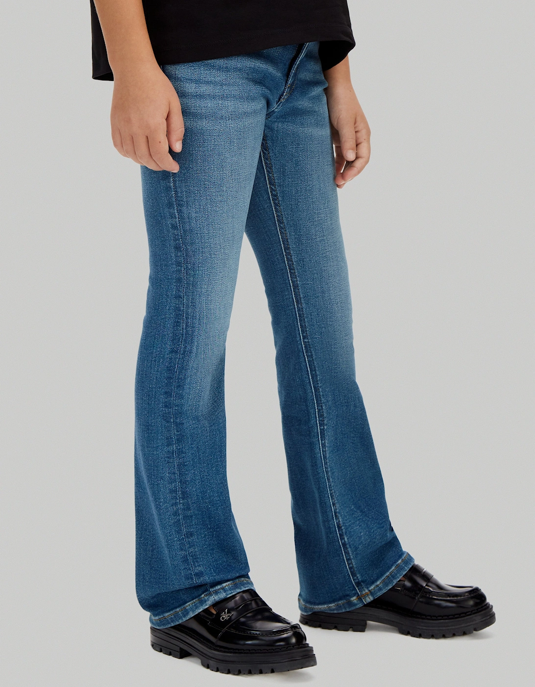 Girls Mr Flare Essential Jeans in Blue
