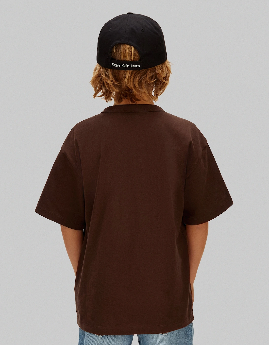 Boys Varsity Graphic T-Shirt in Brown