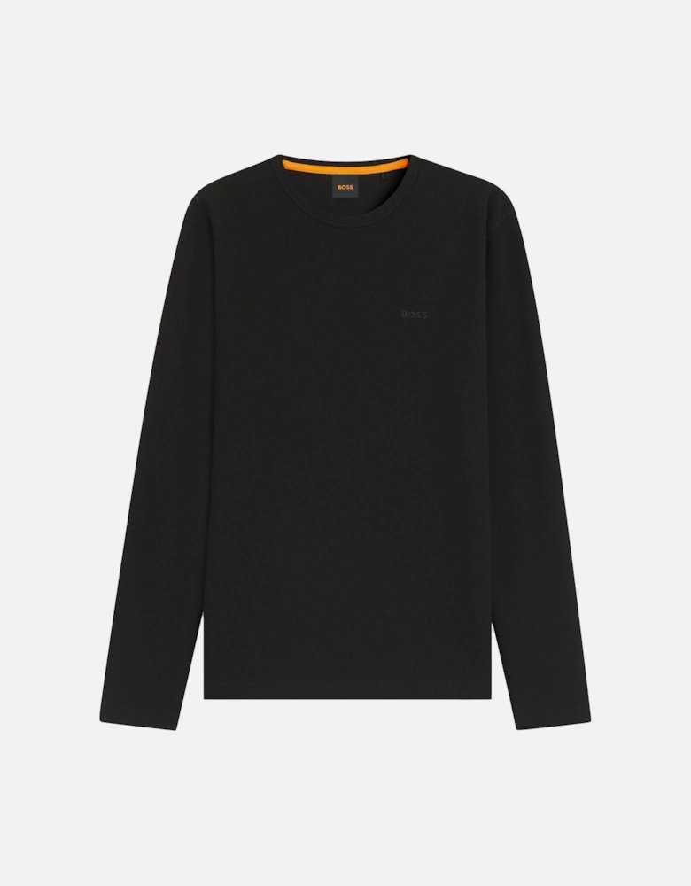 Boss Tempesto Long Sleeve Waffle T-Shirt