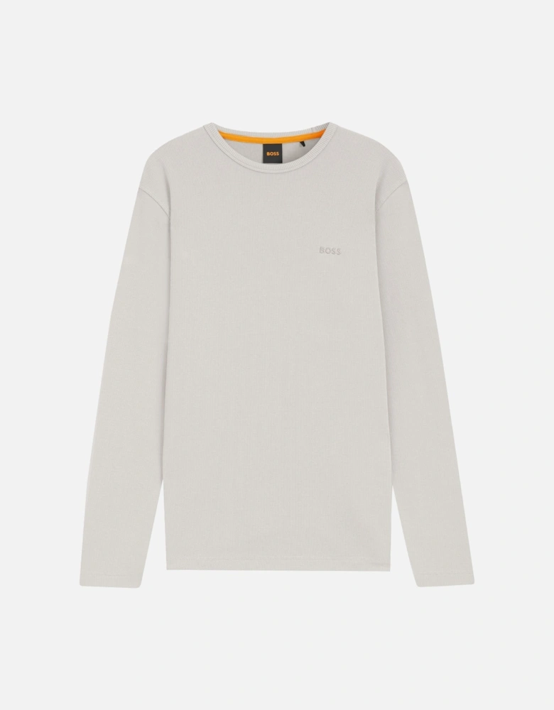 Boss Tempesto Long Sleeve Waffle T-Shirt