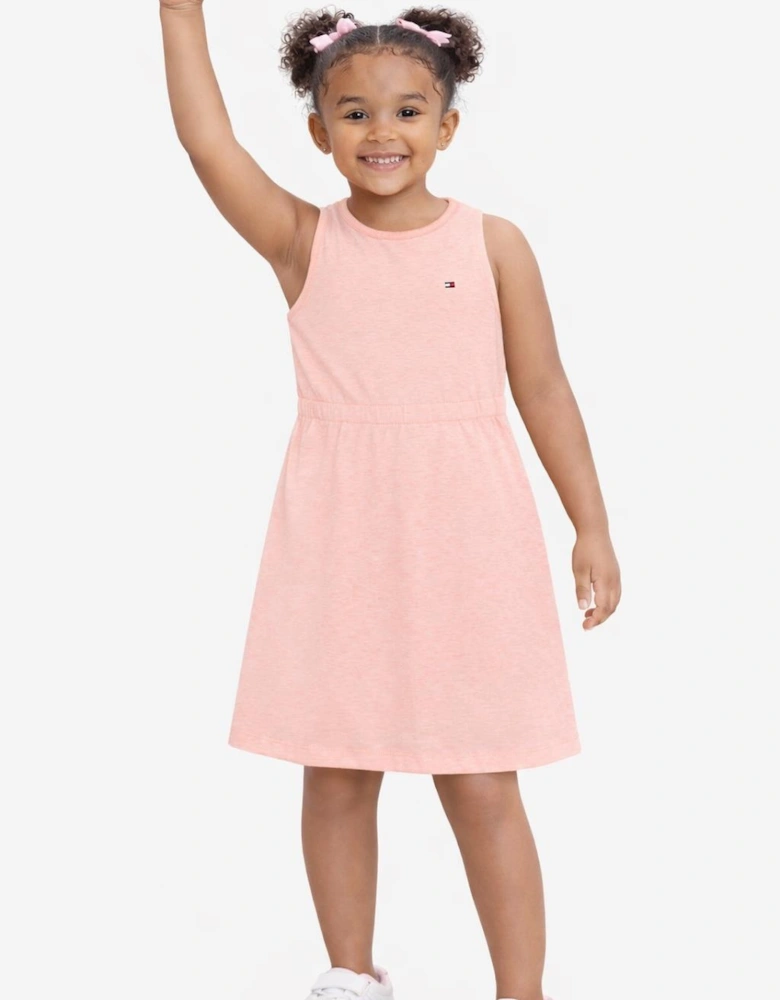 JERSEY CORAL DRESS 8481