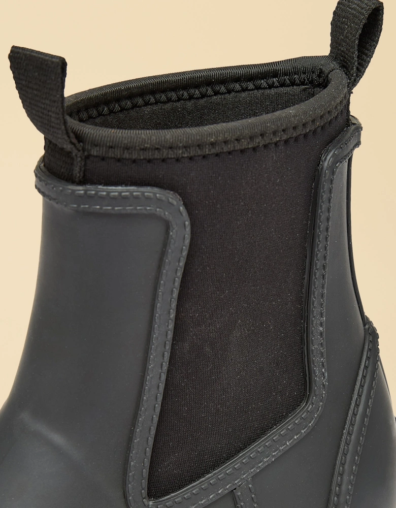OAKFIELD Womens Neoprene Lined Wellies Black