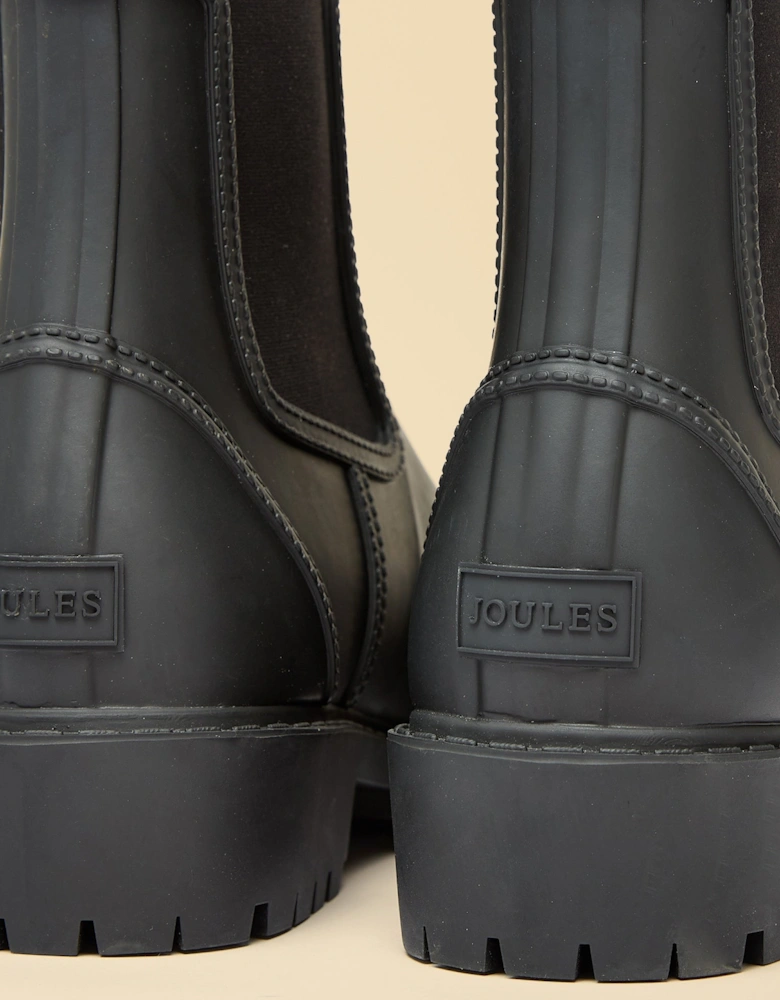 OAKFIELD Womens Neoprene Lined Wellies Black