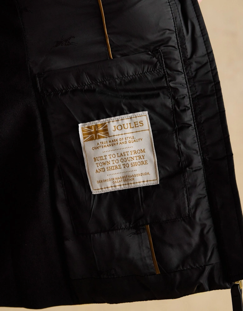 BRAEMAR LUXE Womens Quilted Gilet Black