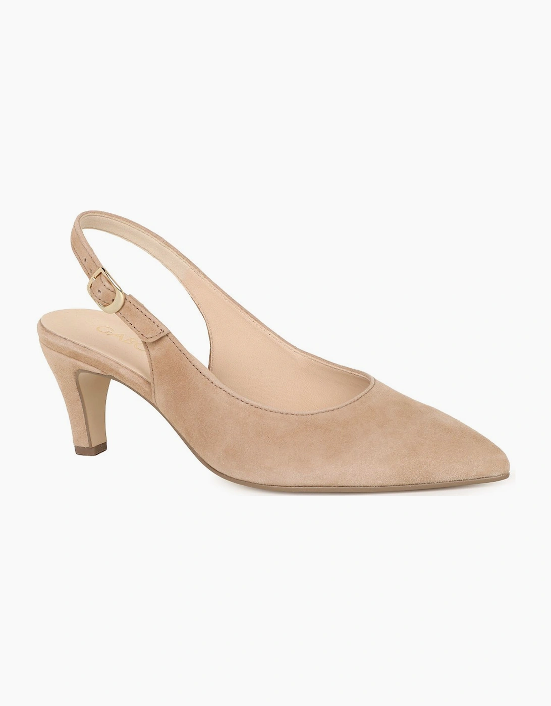 Gabor Women's Lazona Womens Court Shoes - Sand Sde - Size: 7.5