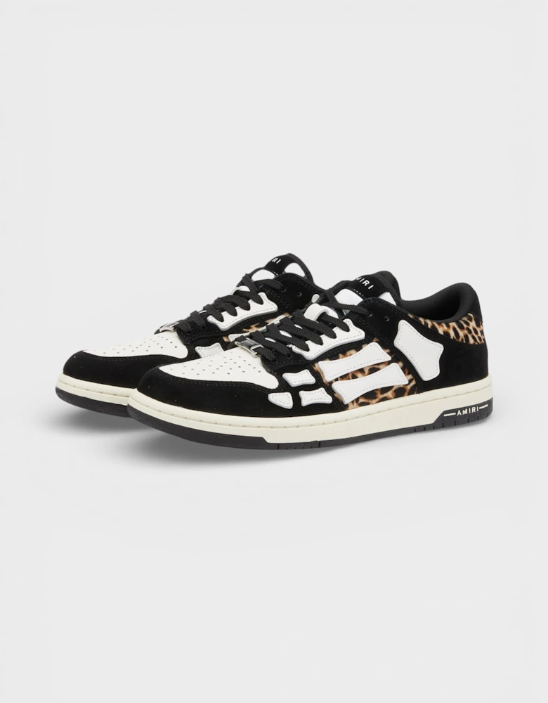 Skel Low Leopard Print Black