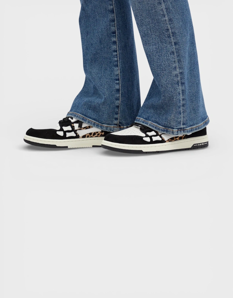Skel Low Leopard Print Black