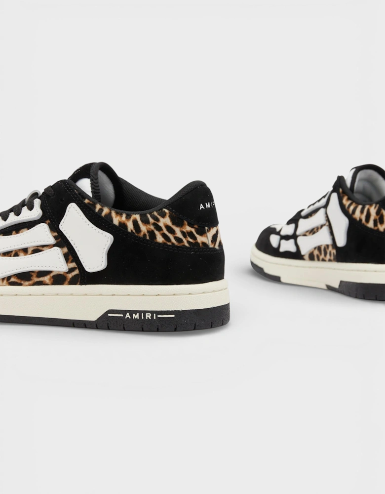 Skel Low Leopard Print Black