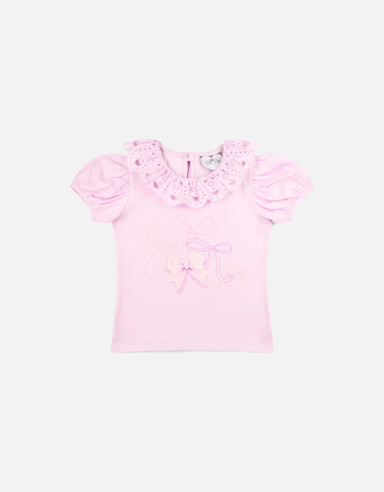 RIRI BOW PRINT SKIRT SET S261501