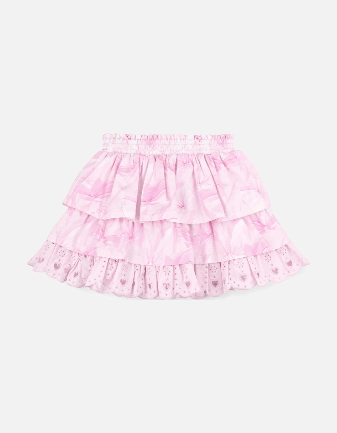 RIRI BOW PRINT SKIRT SET S261501