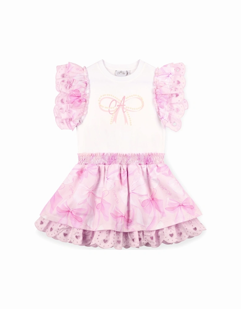 REMI BOW PRINT DRESS S261705