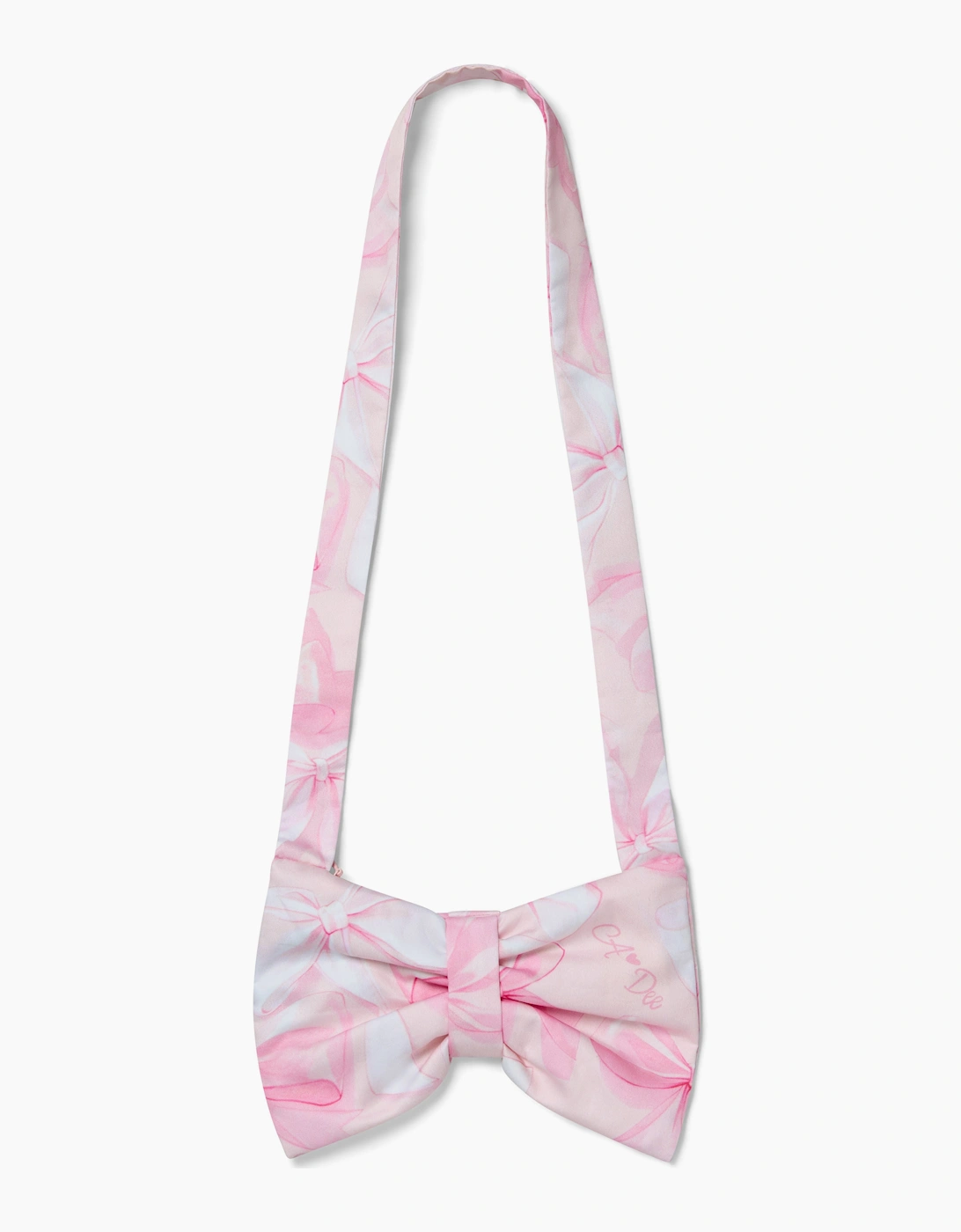 RYLEE PINK BOW PRINT HANDBAG S261910