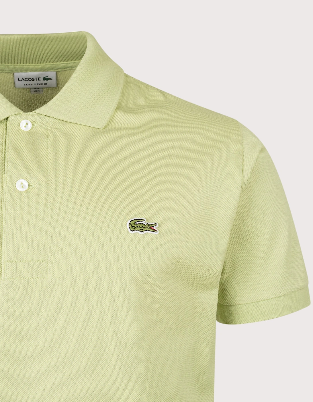 Classic Fit L1212 Croc Logo Polo Shirt