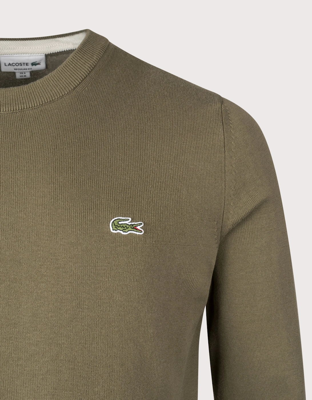 Monochrome Crew Neck Cotton Sweatshirt