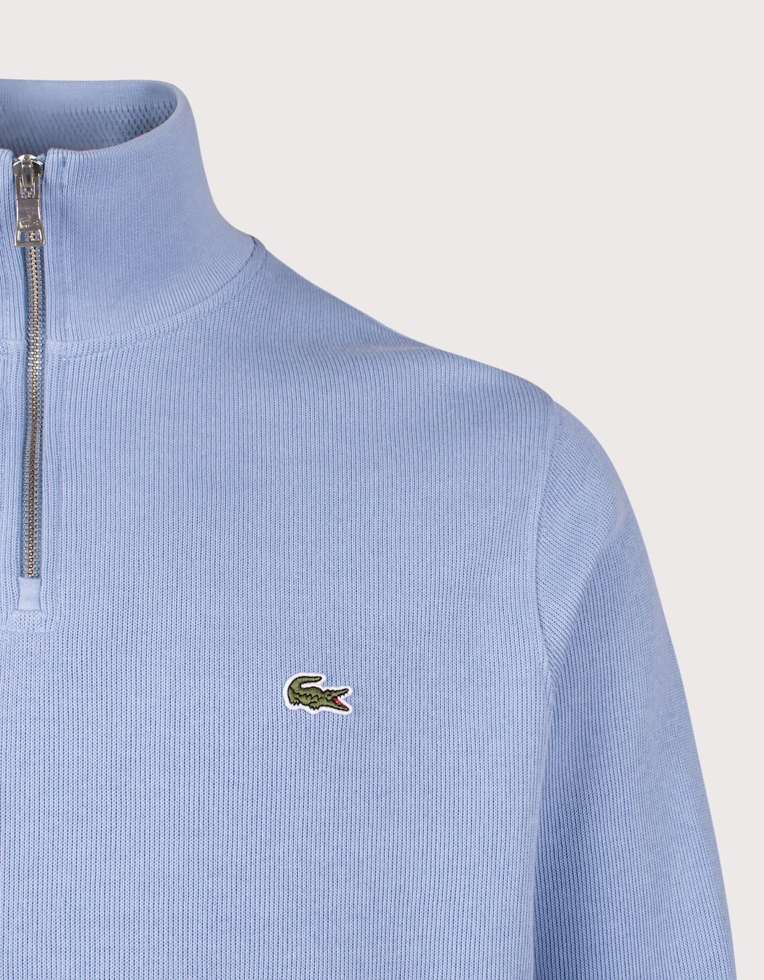 Croc Logo Quarter Zip Knit Jumper