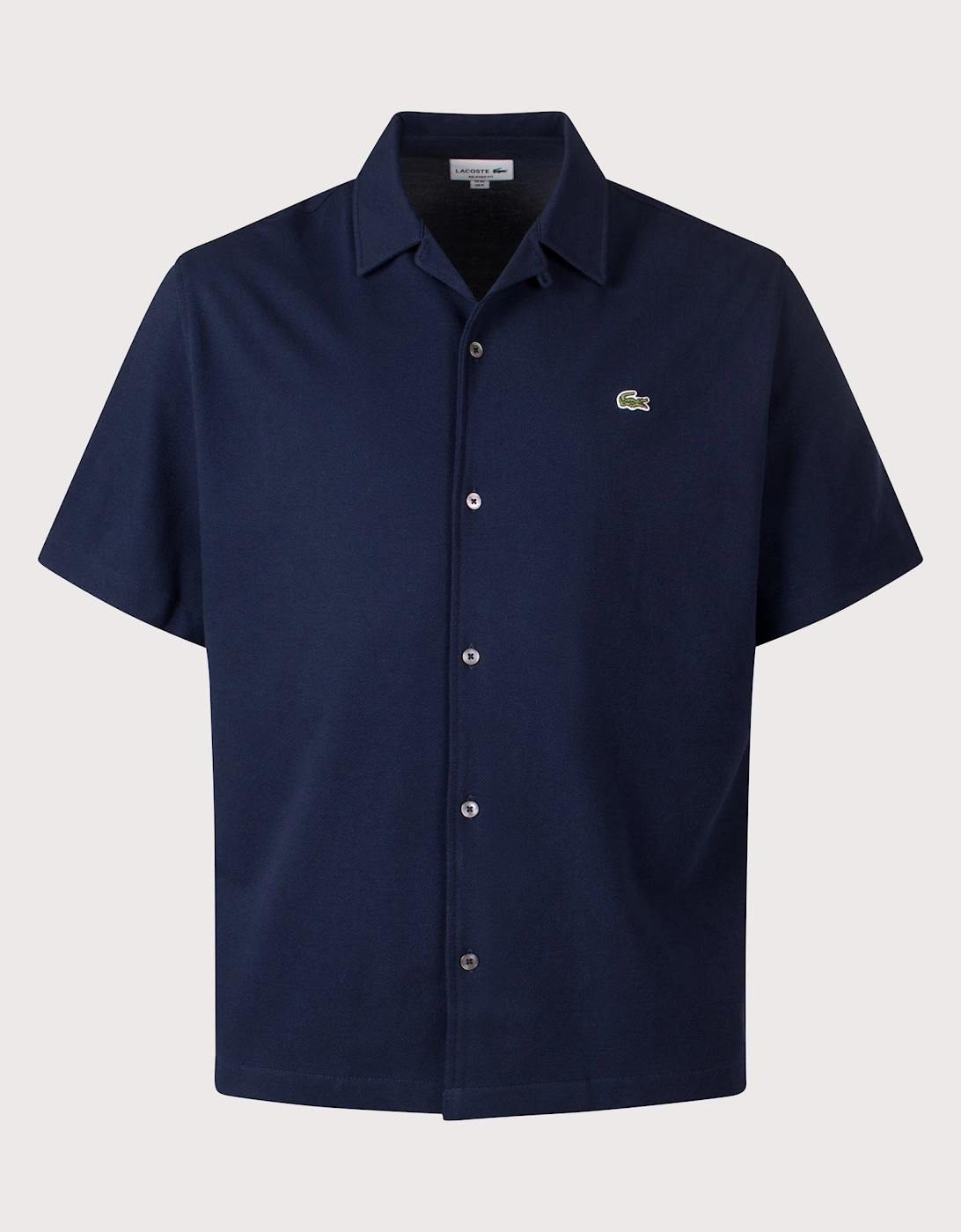 Short Sleeve Casual Piqué Shirt, 4 of 3