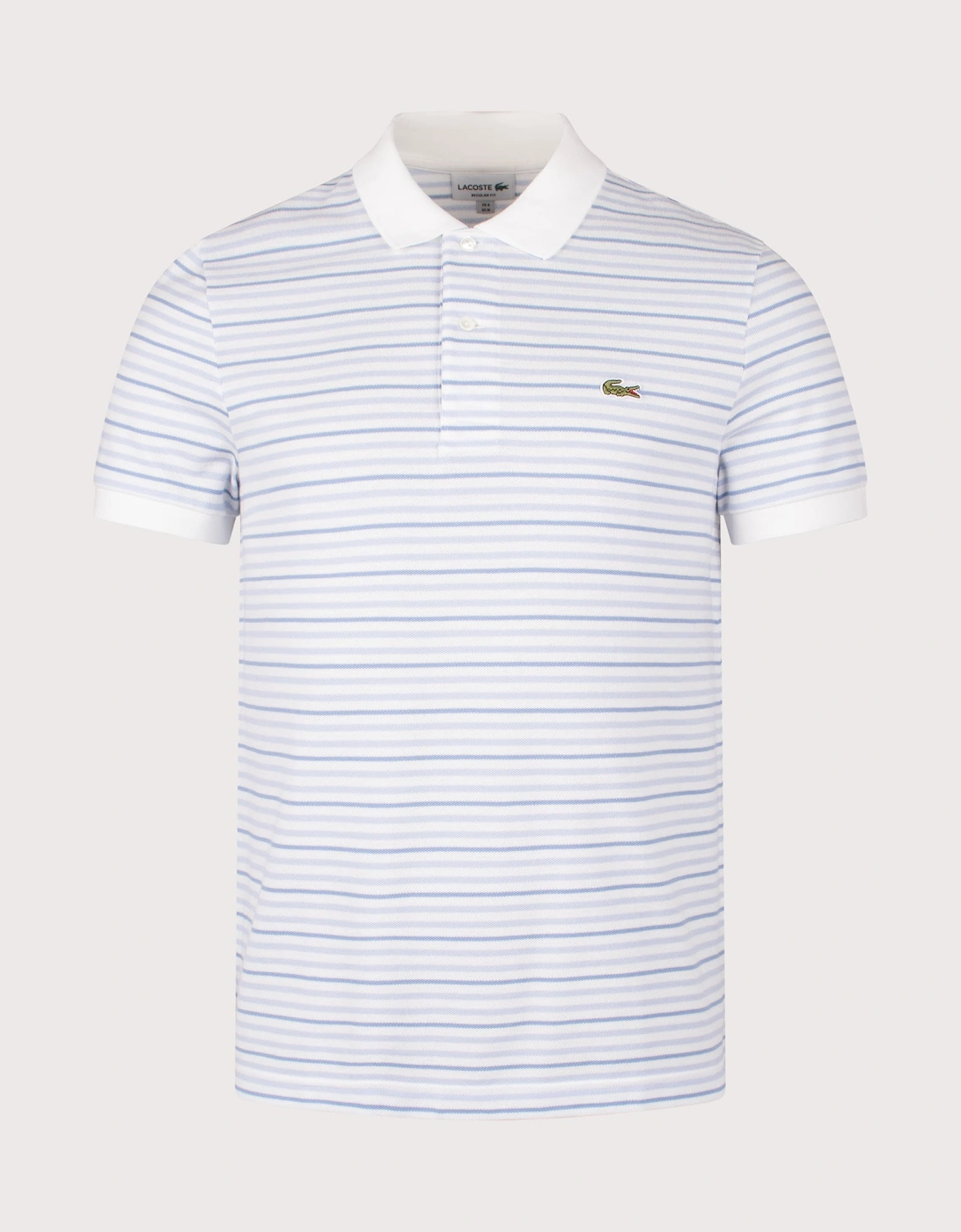 Rib Collar Striped Polo Shirt, 4 of 3