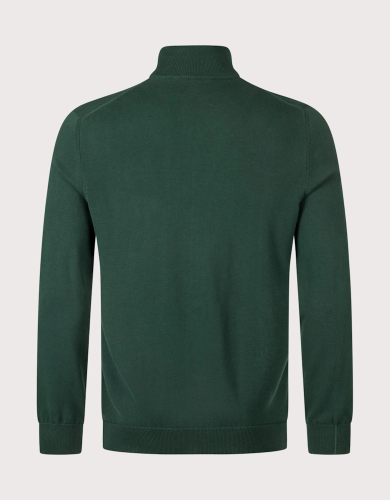 Zip Through High Neck Sweatshirt