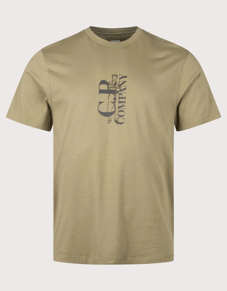 30/1 Jersey Short Sleeve Printed T-Shirt