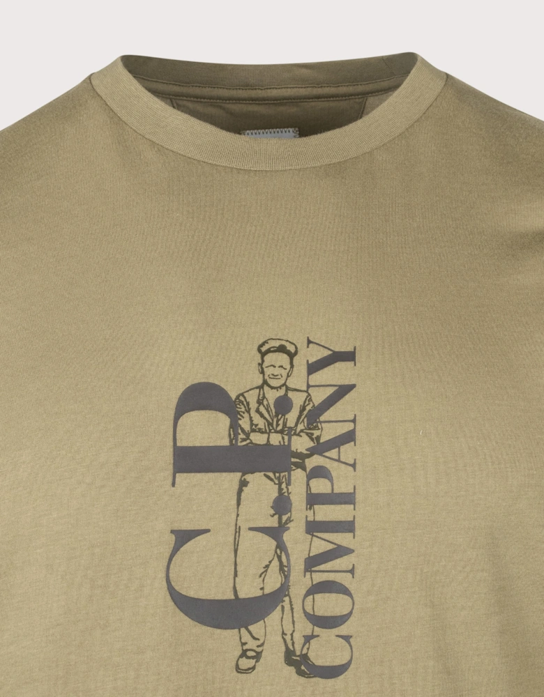 30/1 Jersey Short Sleeve Printed T-Shirt