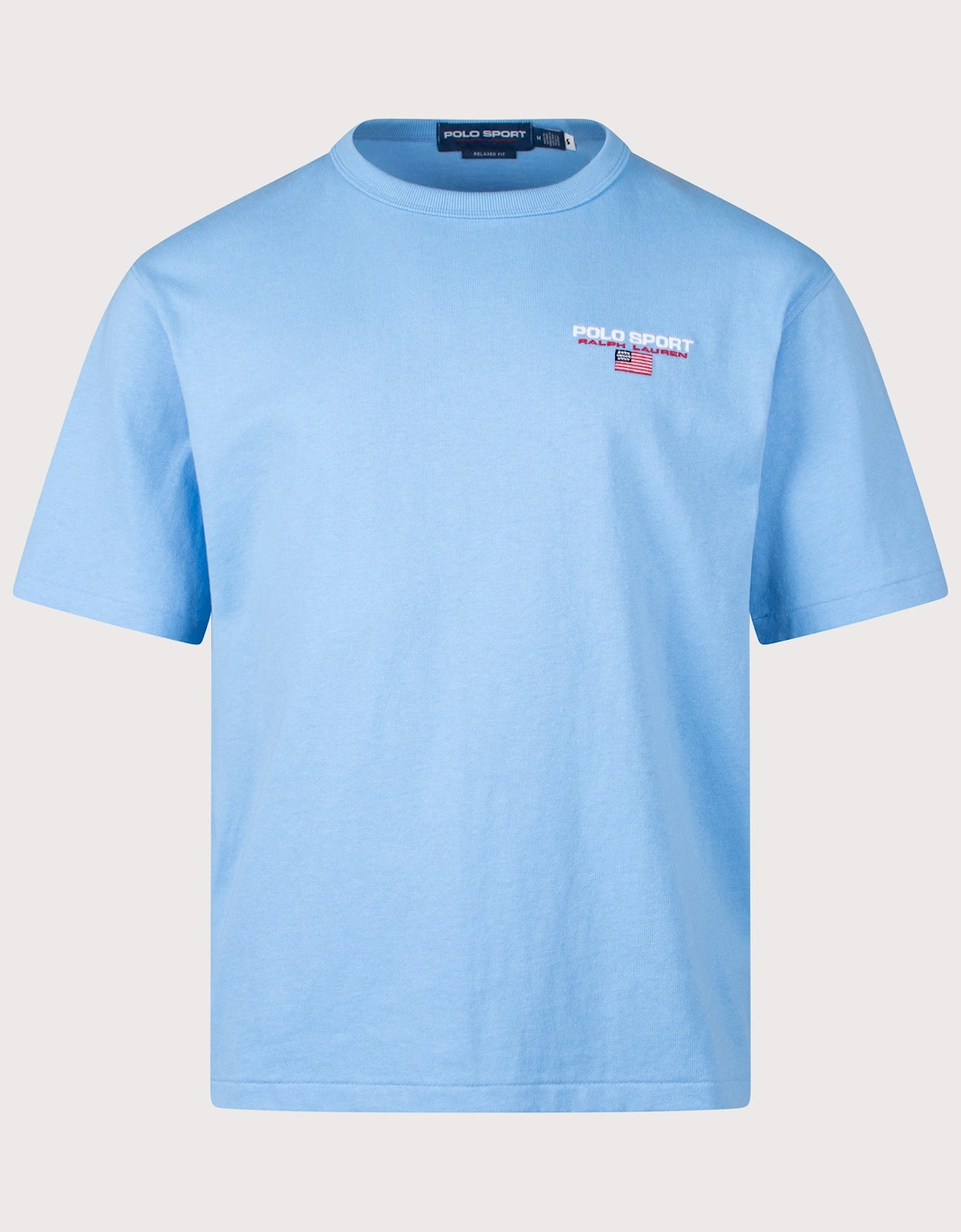 Relaxed Fit Polo Sport Flag Logo T-Shirt, 4 of 3